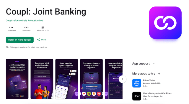 Coupl App screenshot